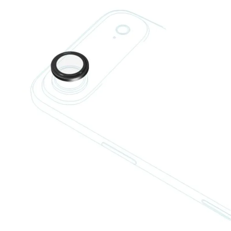 iStores by Epico Aluminium Lens Protectors Číry obraz iPhone Air - čierna…