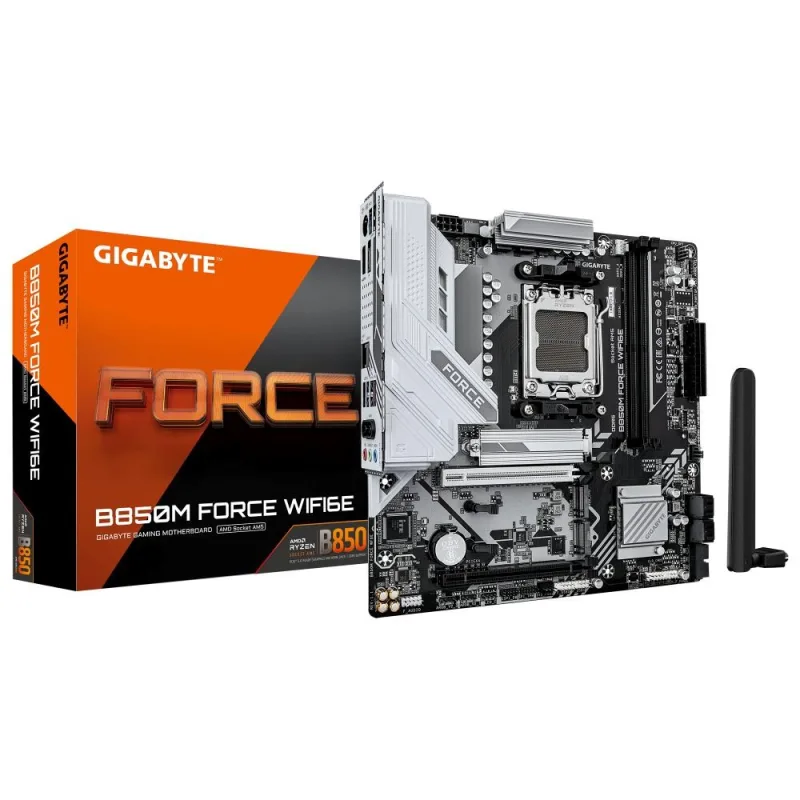 GIGABYTE B850M FORCE WIFI6E/ AM5/ mATX B850M FORCE WF6E