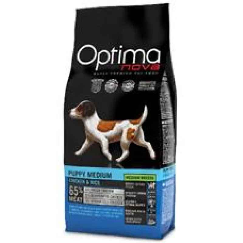 OPTIMAnova dog PUPPY MEDIUM 12 kg