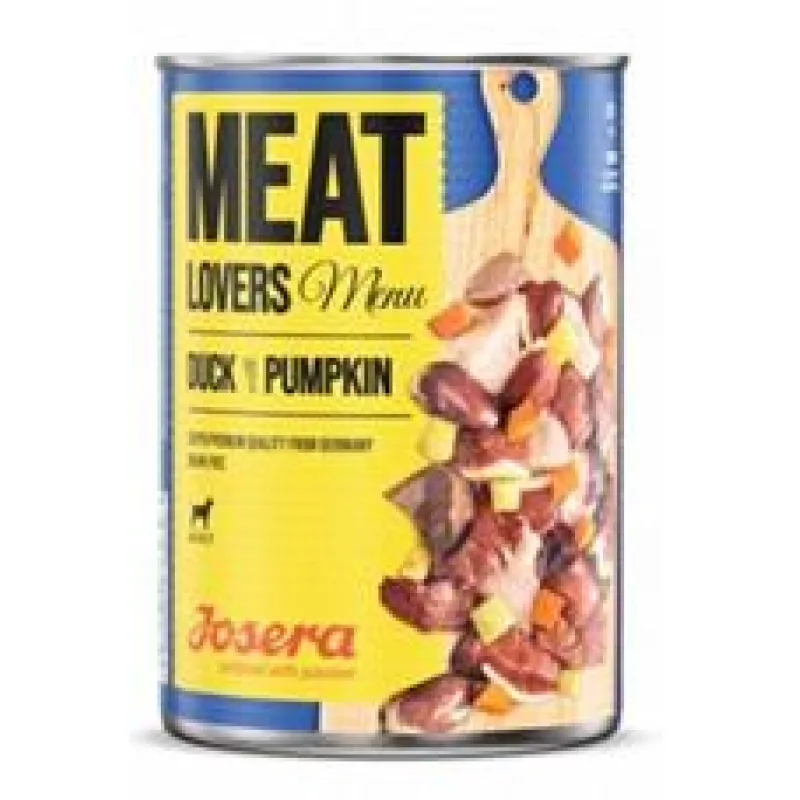 Josera Dog konz.Meat Lovers Menu Duck with Pumpk. 400g