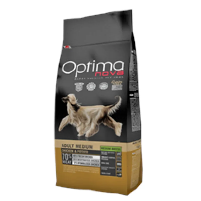 OPTIMAnova dog ADULT MEDIUM GRAIN FREE 12 kg - expirace 12/25 - skladem 3ks