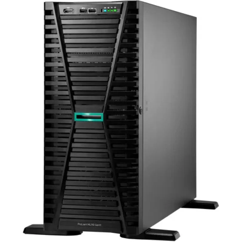 HPE ML110 G11 4510, 64 GB, 2 x 480 GB SSD, RPS P71659-425