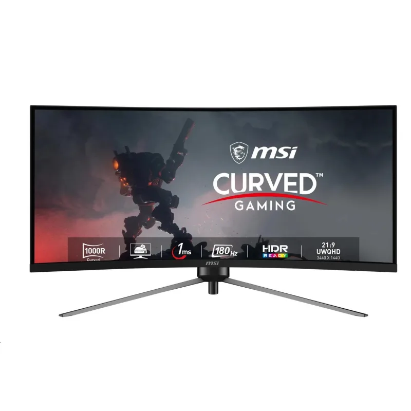 MSI MAG/ 345CQR/ 34"/ VA/ wQHD/ 180Hz/ 1ms/ Čierna/ 3R MAG 345CQR