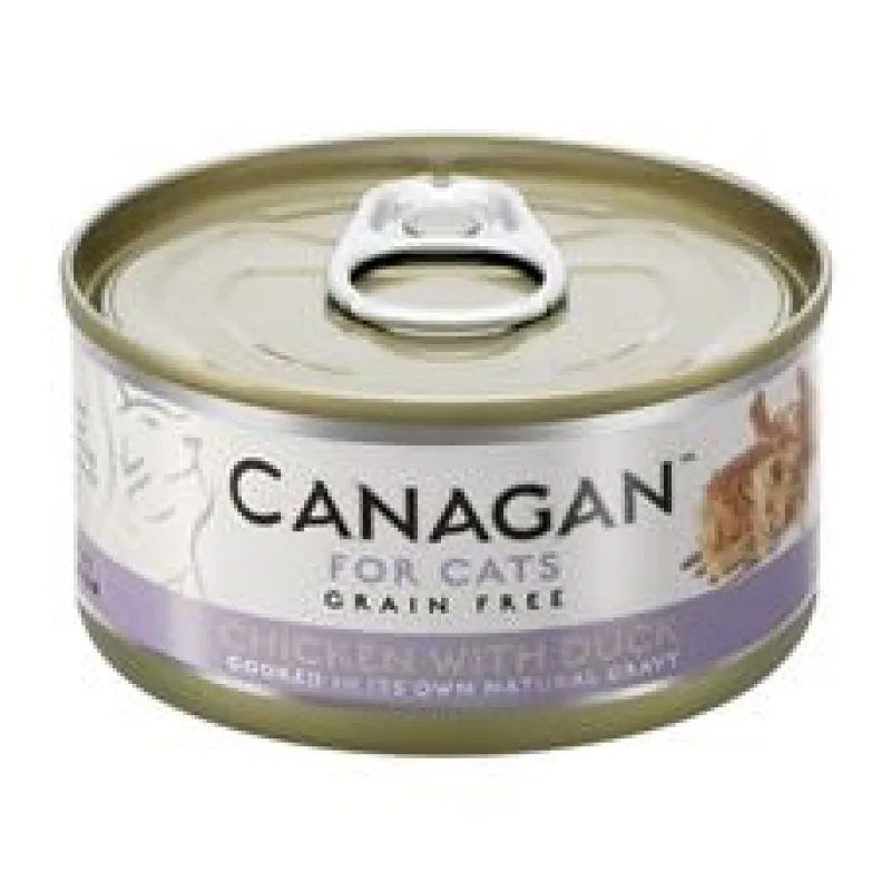 Canagan Cat konz. - Kuře a kachna 85 g