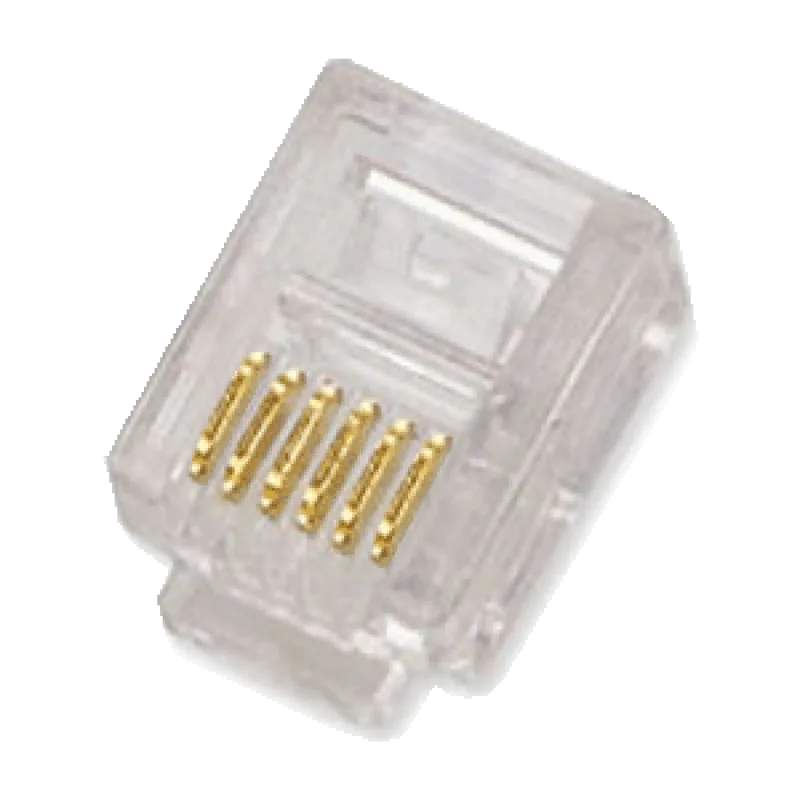 DATACOM Konektor RJ12 UTP lanko 6p6c bal.100ks 4112