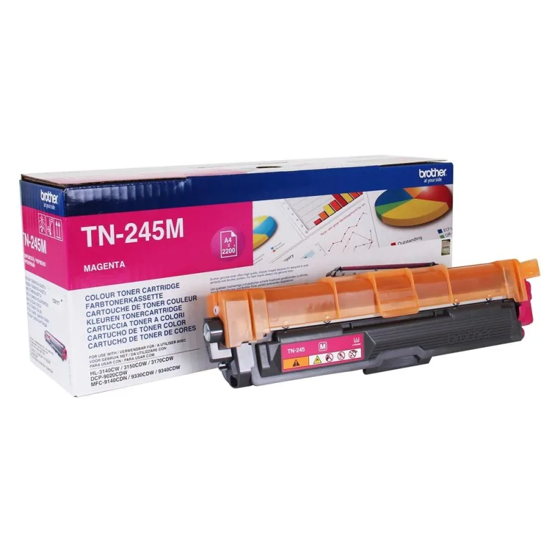 Brother TN-245M, toner magenta, 2 200 str. TN245M