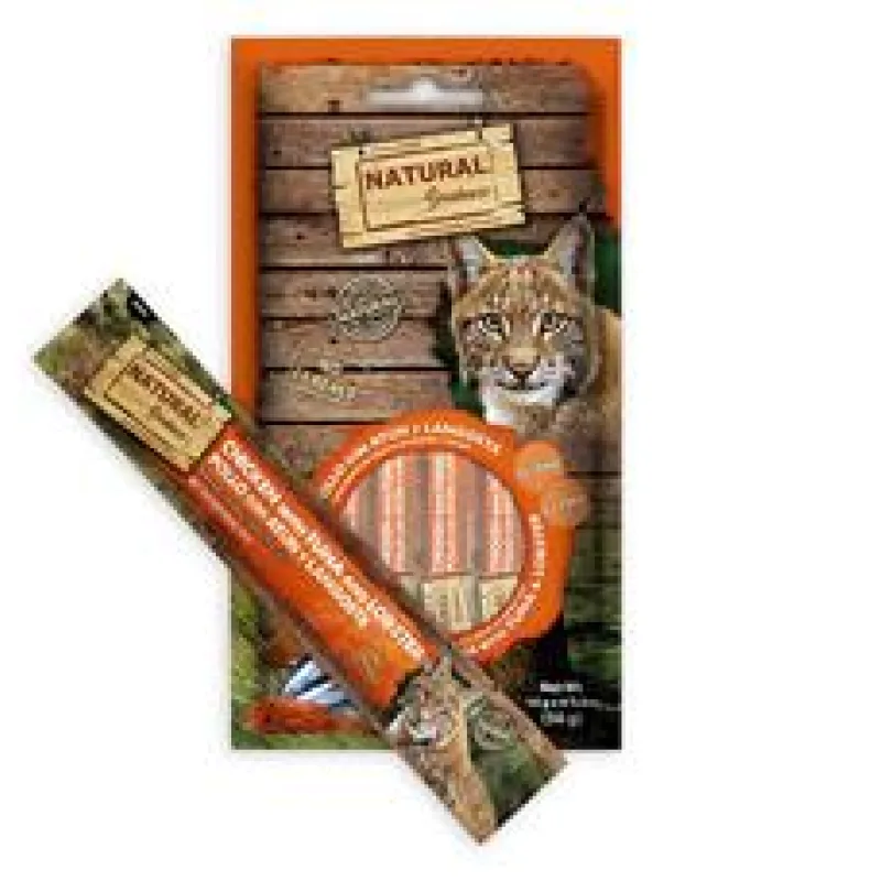 Natural Greatness Creamy IMUNITY, funkční pamlsek - kuře, tuňák, humr 4 x 14g