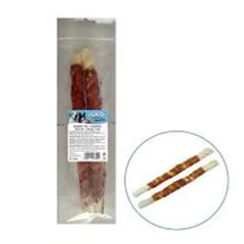 Tyč buvolí obalená kachním masem JUKO Snacks 25,5 cm (2 ks)