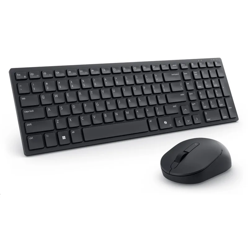 DELL Silent Keyboard and Mouse - KM555 - Czech/ Slovak (QWERTZ) KM555-BLK…
