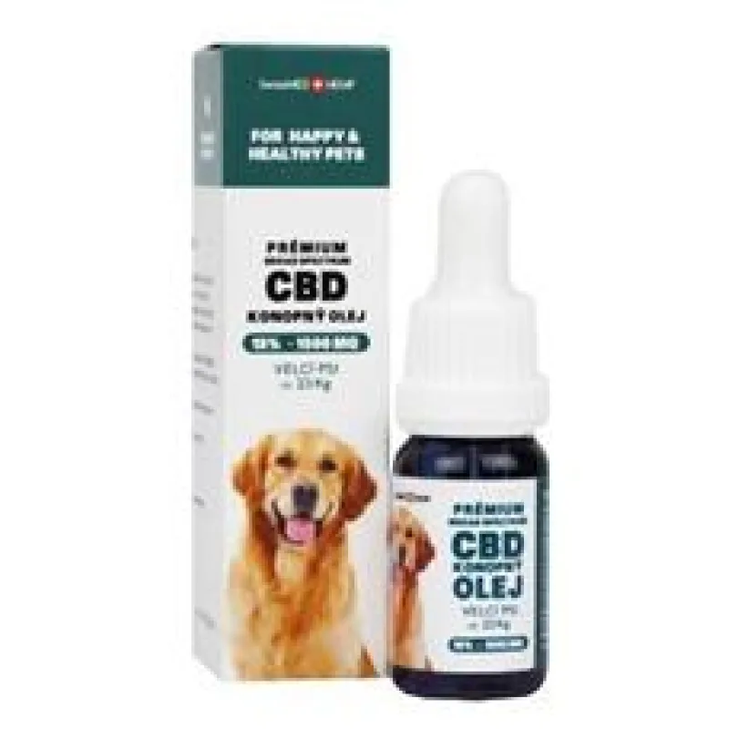 CBD olej pro velké psy 15% 10ml