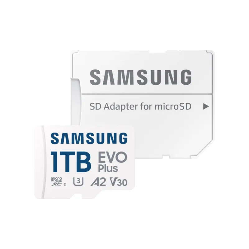 Samsung EVO Plus/ micro SDXC/ 1TB/ UHS-I U3 / Class 10/ + Adaptér/ Biela…
