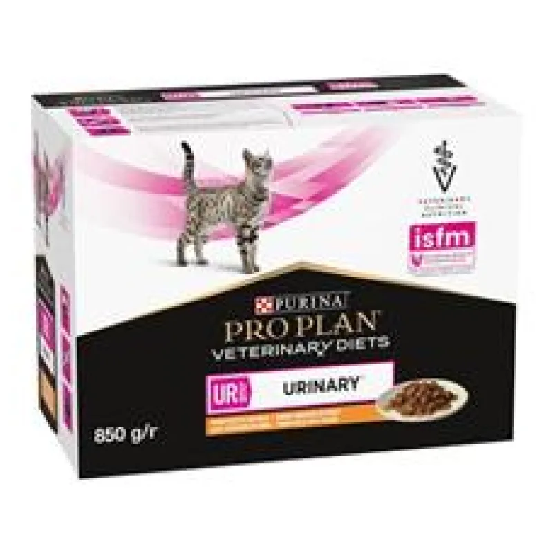 Purina PPVD Feline - UR St/Ox Urinary Chicken kapsička 10x85g