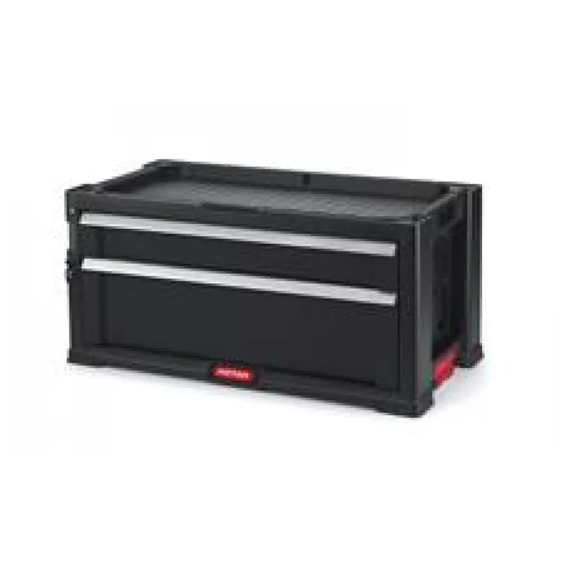 Keter Skříňka se 2 šuplíky černá