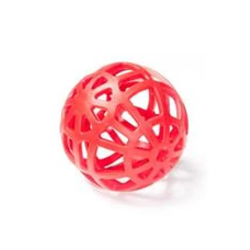 Hračka pes Míč děrovaný plovací Vanil. 14 cm 1 ks