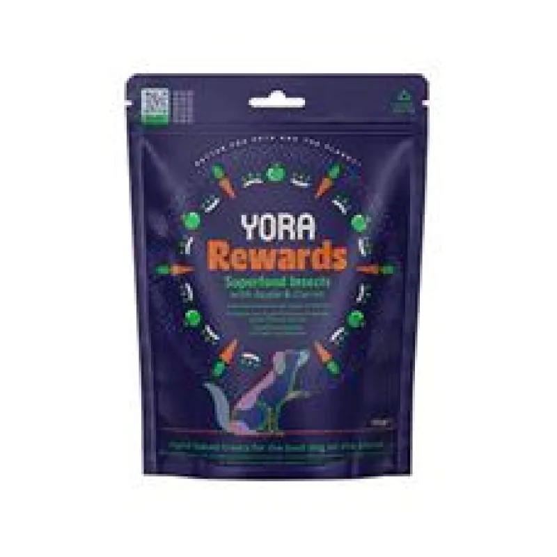 YORA Dog pamlsky z hmyzu Rewards jablko a mrkev 100g 100g