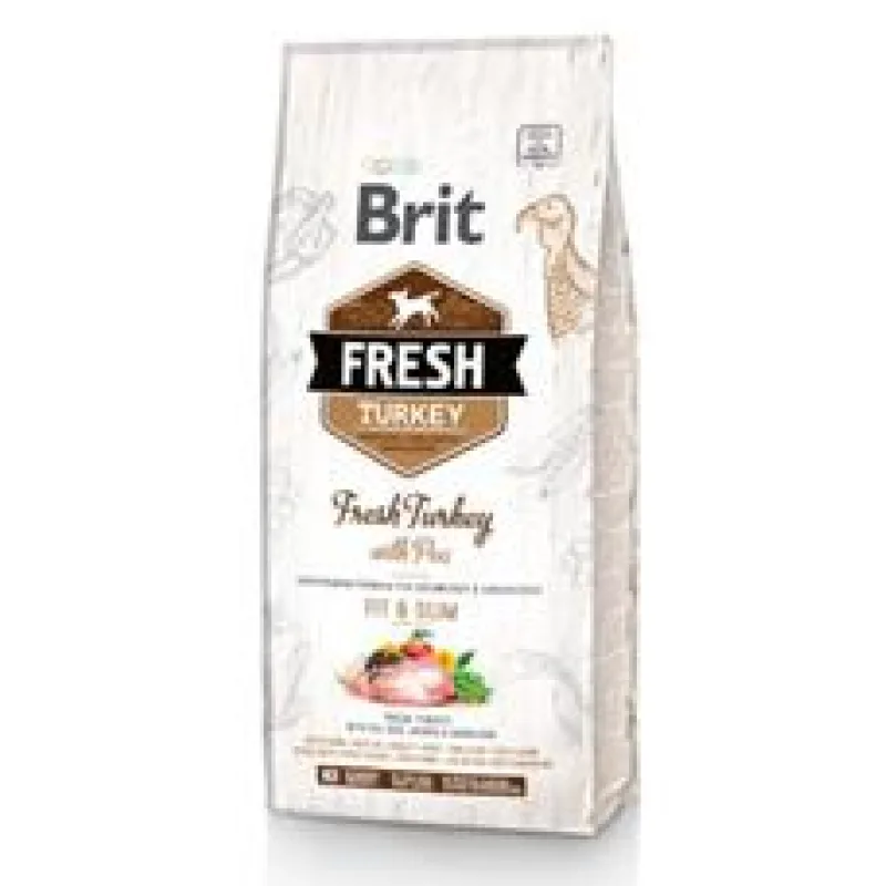 Brit Fresh Turkey with Pea Adult Fit & Slim 2x 12kg