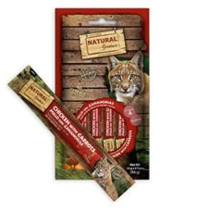 Natural Greatness Creamy VISION, funkční pamlsek - kuře, mrkev 4 x 14g