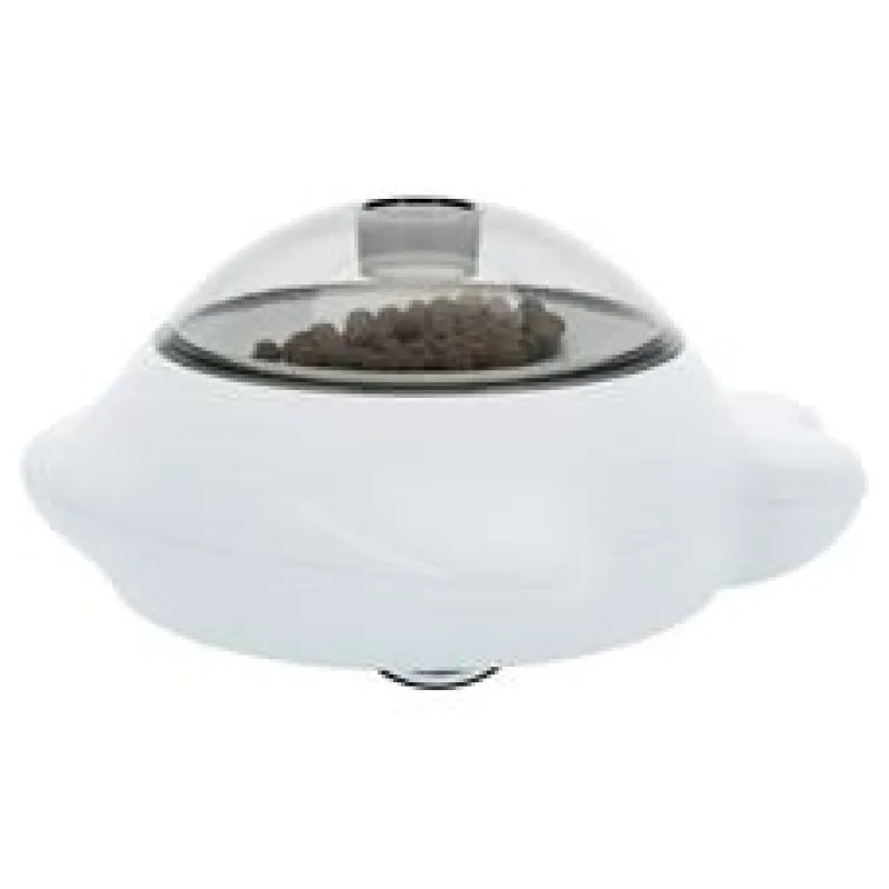 Snack Popper, zásobník vypouštěcí pamlsky - aktivní hračka, 21x10x12cm, bílá