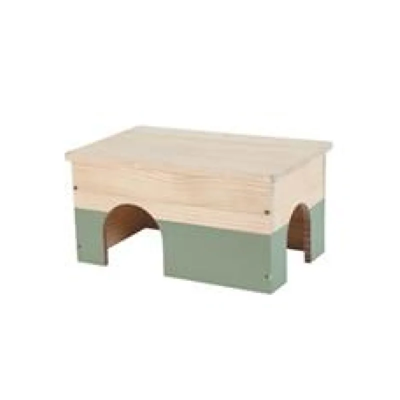 Domek pro králíky NEOLIFE RAB dřevěný zelený Zolux 1 ks zelený