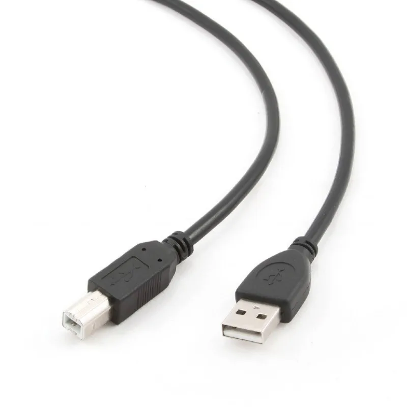 Kábel CABLEXPERT USB A-B 4,5m 2.0 HQ Black, pozlátené kontakty CCP-USB2…