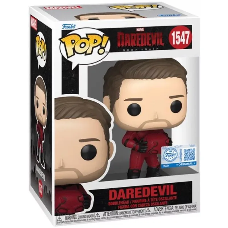 POP! Daredevil Born Again: Daredevil (Unmasked) (Marvel) Special Edition…