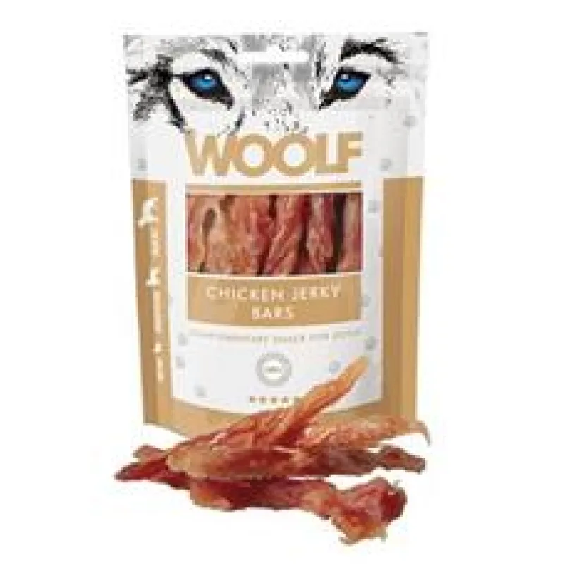 WOOLF pochoutka chicken bars 100g