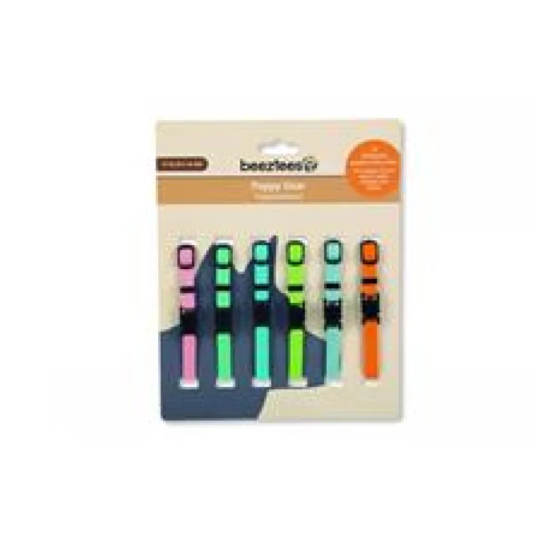 Beeztees Obojek pro štěňata 6ks 17-25cm x 10mm
