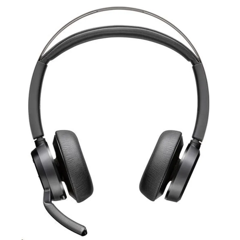 Poly Voyager Focus 2 bezdrátová náhlavní souprava, USB-A/ C adaptér, …