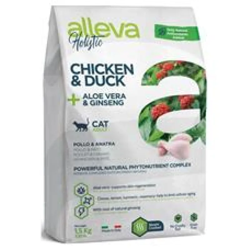 ALLEVA HOLISTIC Cat Dry Adult Chicken&Duck 400g