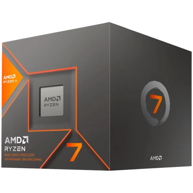 AMD, Ryzen 7 8700G, Processor BOX, soc. AM5, 65W, Radeon Graphics,…