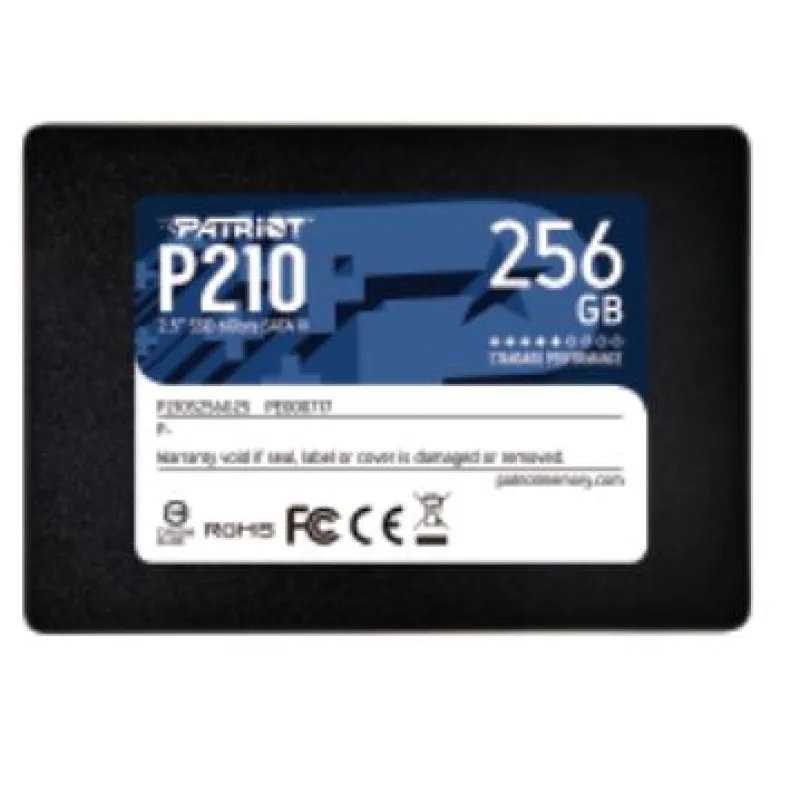 PATRIOT P210/ 256GB/ SSD/ 2.5"/ SATA/ 3R P210S256G25