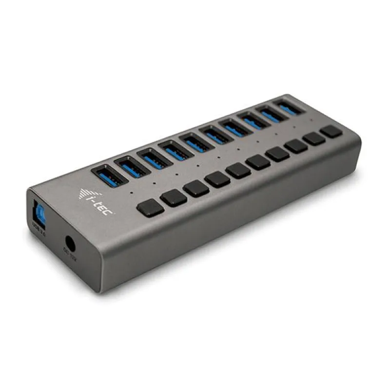 i-tec USB 3.0 Charging HUB 10 Port + Power Adapter 48 W U3CHARGEHUB10
