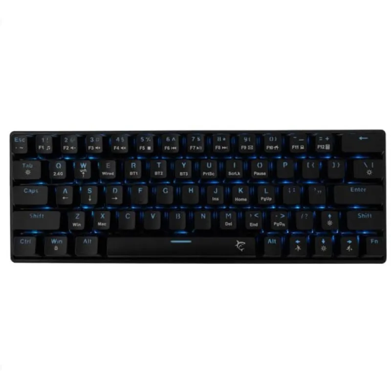 White Shark Mechanical gaming keyboard KAIKEN, US, red switch, black…