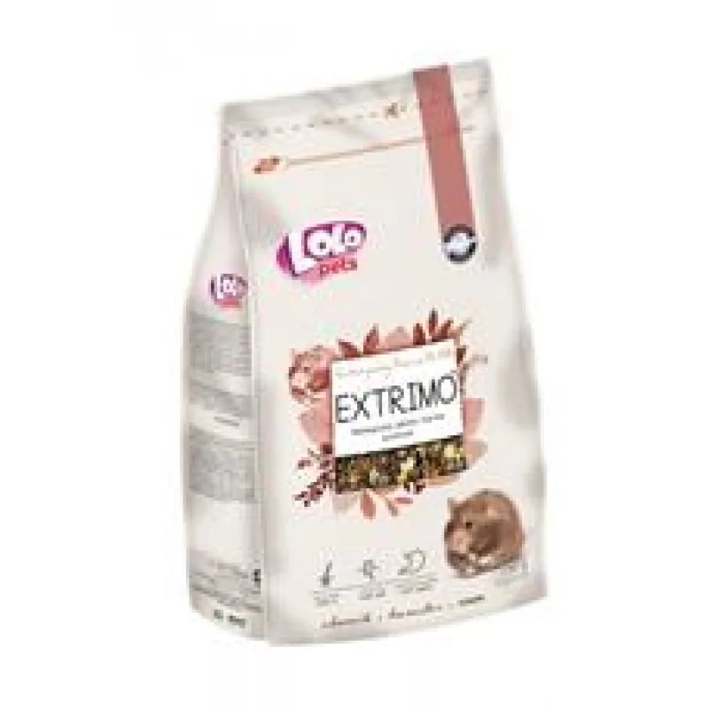 EXTRIMO kompletní krmivo pro křečky v sáčku se zipem 750g