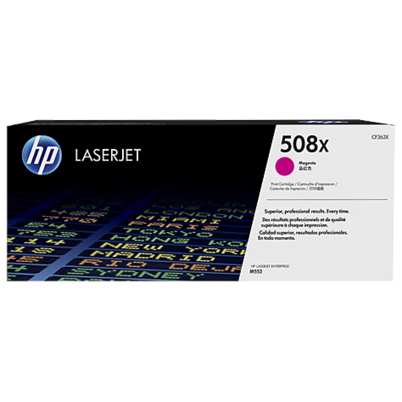 CF363X Purpurová tonerová kazeta HP508X CF363X