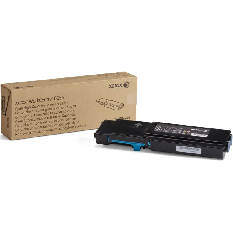 Xerox tonerová kazeta pre WC 6655, 7 500 s. Cyan 106R02752