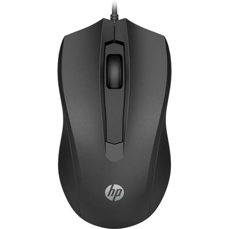 HP 105 BLK Wired Mouse 822M9UT#ABB