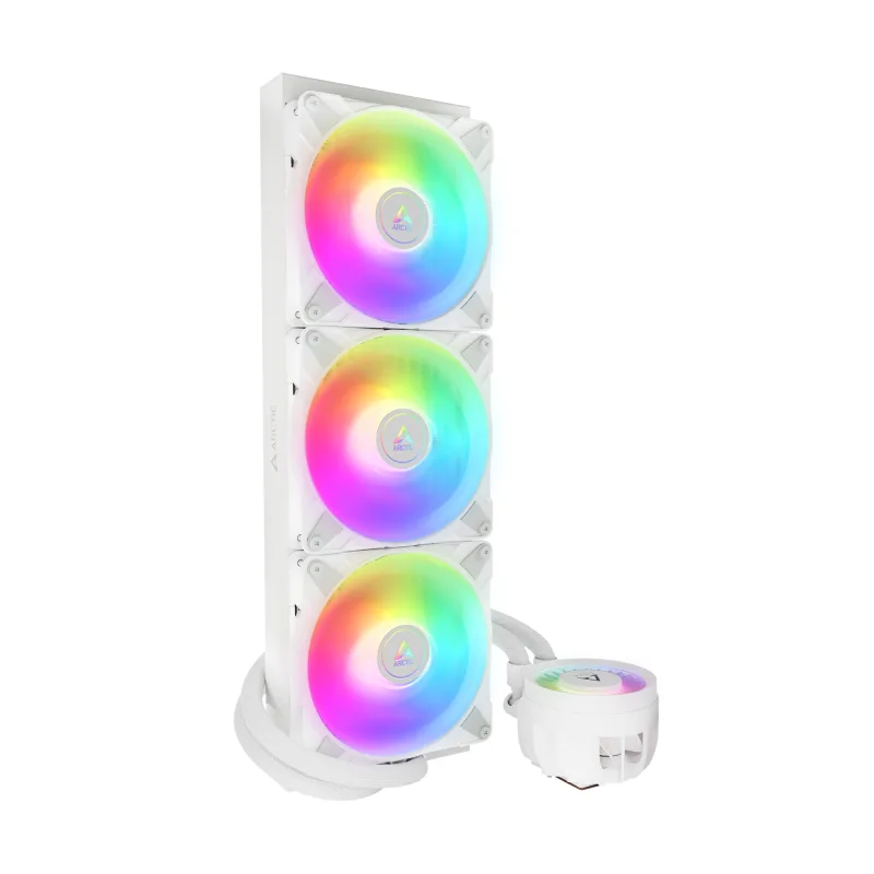 ARCTIC Liquid Freezer III - 420 A-RGB (White) : All-in-One CPU Water…