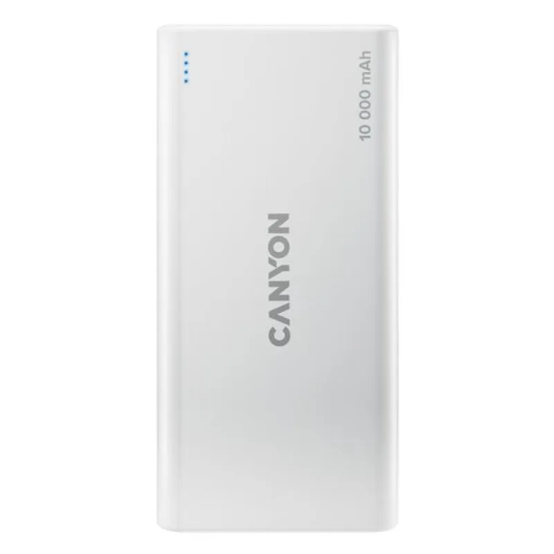 Canyon PB-108, Powerbank, Li-Pol, 10.000 mAh, Vstup: 1x Micro-USB, 1x…
