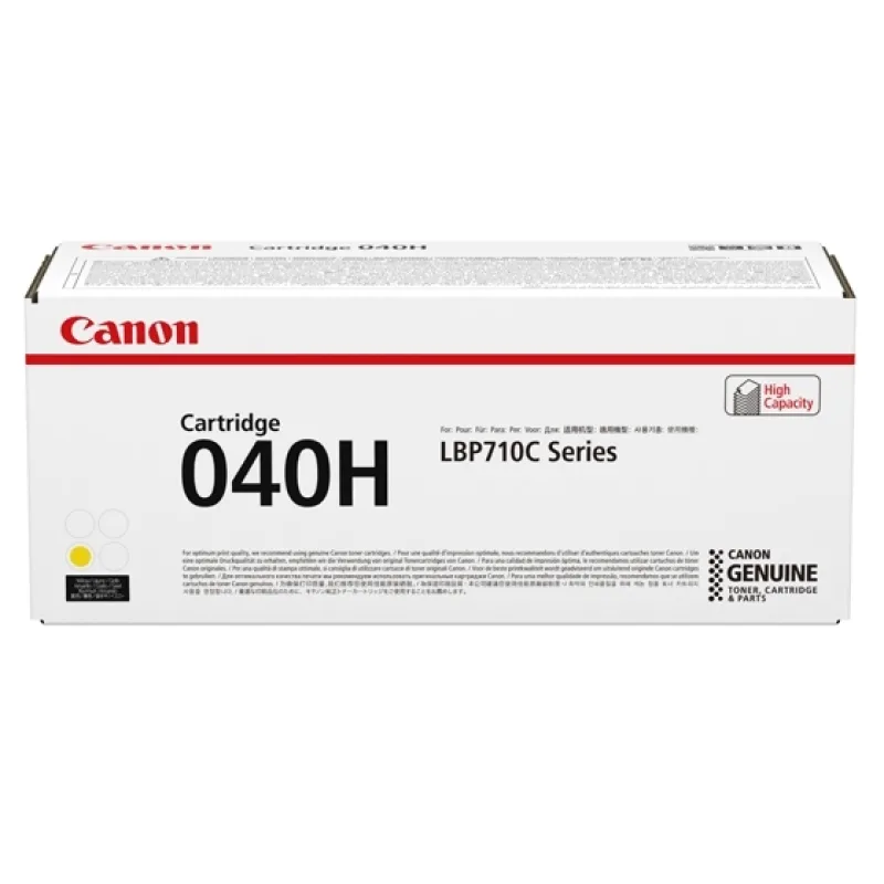 Canon CRG 040 H Y, žltý veľký 0455C001