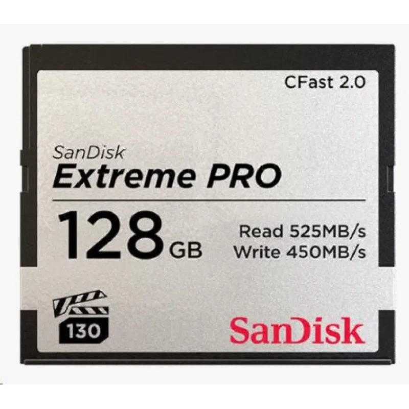 BAZAR - SanDisk CFAST 2.0 128GB Extreme Pro (525 MB/s VPG130) - Rozbaleno…