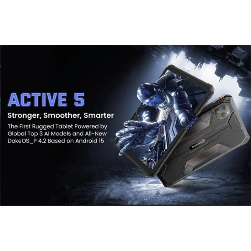 Blackview Active 5 Rugged Tab 8GB/ 128GB, 8,7" FHD, Corning Glass 3, 13MP…