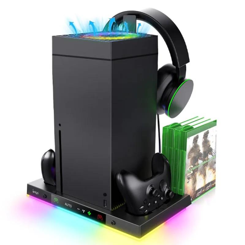 iPega XBX024S Multifunctional charging RGB stand with cooling for Xbox,…