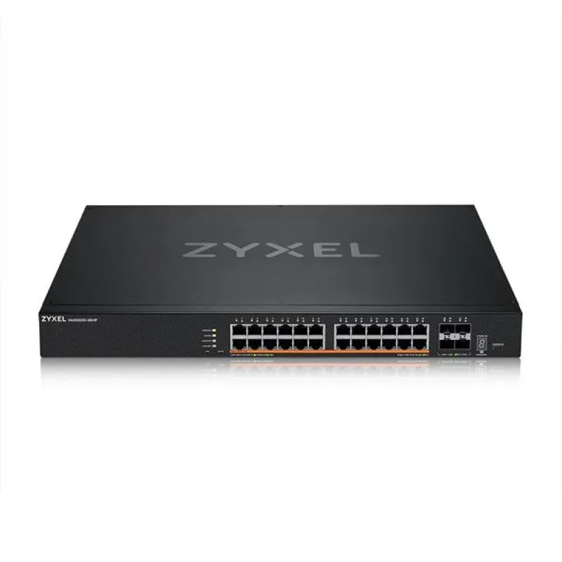 Zyxel XMG2230-28HP, L3 Access Switch, 24x 2.5G AC:700W PoE , DC:1440W…