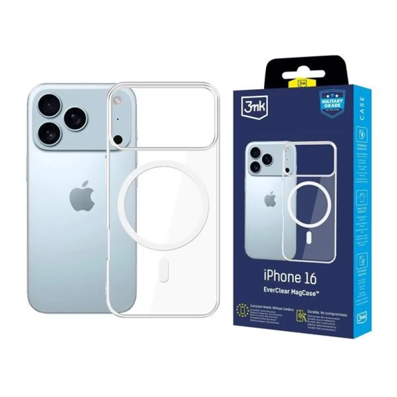3mk ochranný kryt EverClear Magcase pro Apple iPhone 17 Pro 5903108664097