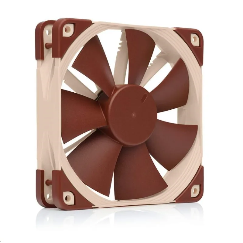 NOCTUA Ventilátor NF-F12-PWM, 120mm, hnědá NF-F12-PWM