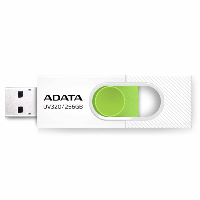 ADATA UV320/ 256GB/ USB 3.2/ USB-A/ Biela AUV320-256G-RWHGN