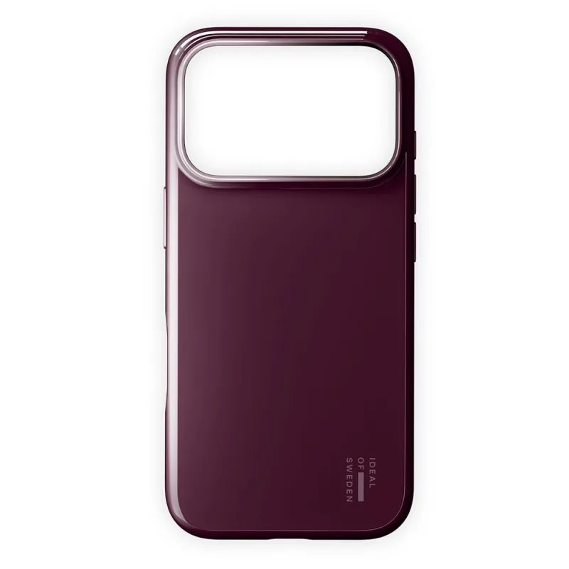 iDeal Slim Case MagSafe iPhone 17 Pro Max Glossy Cherry IDSLCMS-I2567P-584