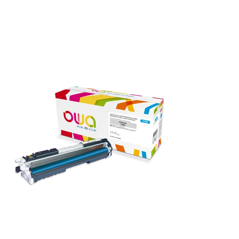 OWA Armor toner kompatibilný HP CF351A, 1000st, modrá/ cyan K15729OW