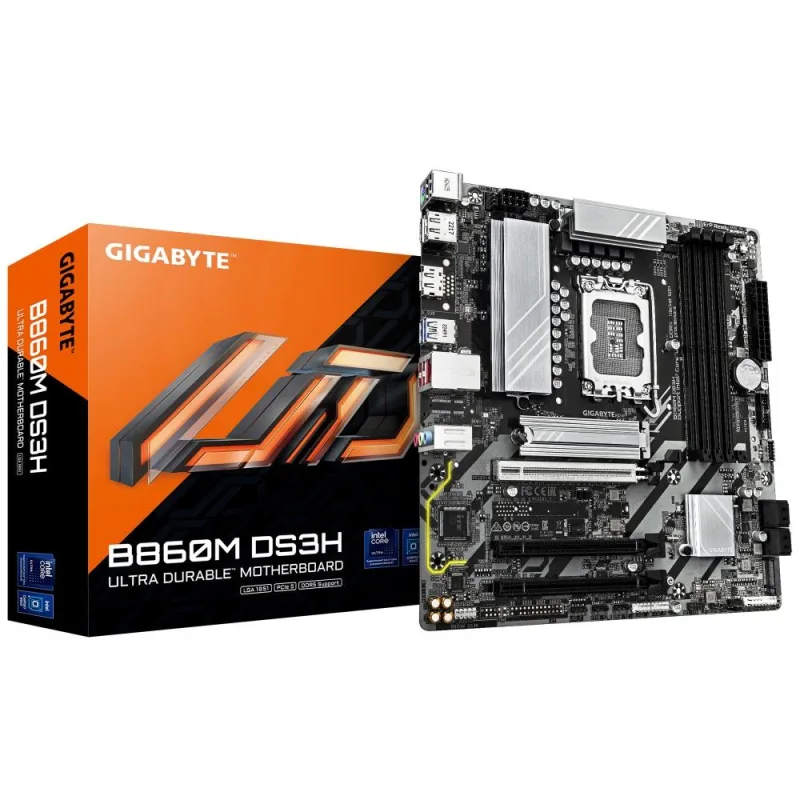 GIGABYTE B860M DS3H/ LGA 1851/ mATX B860M DS3H